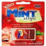PASTILHA LÂMINA MINT STRIPS MORANGO